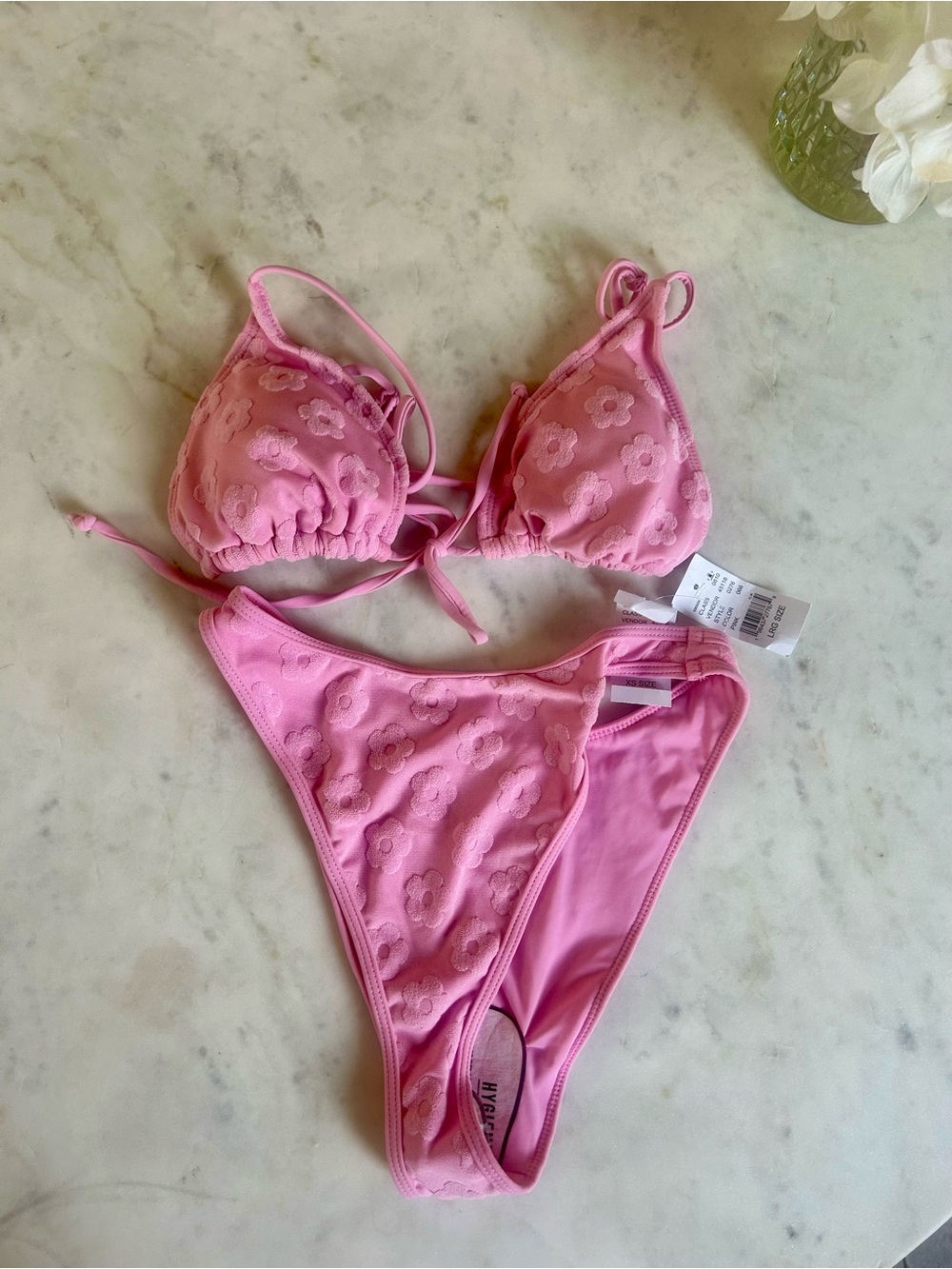 NWT Pacsun Pink Bikini Set